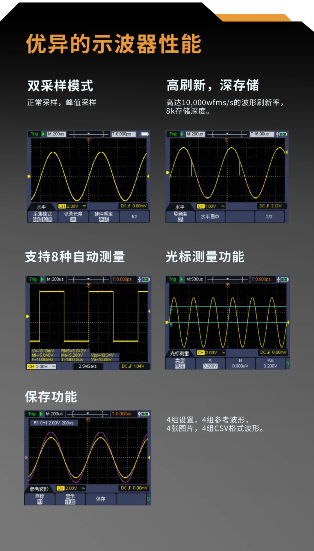 利利普HDS241/HDS271超高性價比手持示波器產(chǎn)品介紹